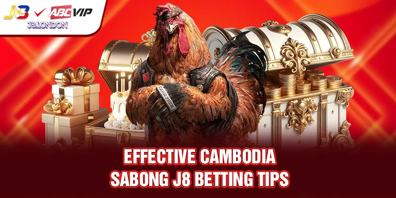 Effective Cambodia Sabong J8 betting tips