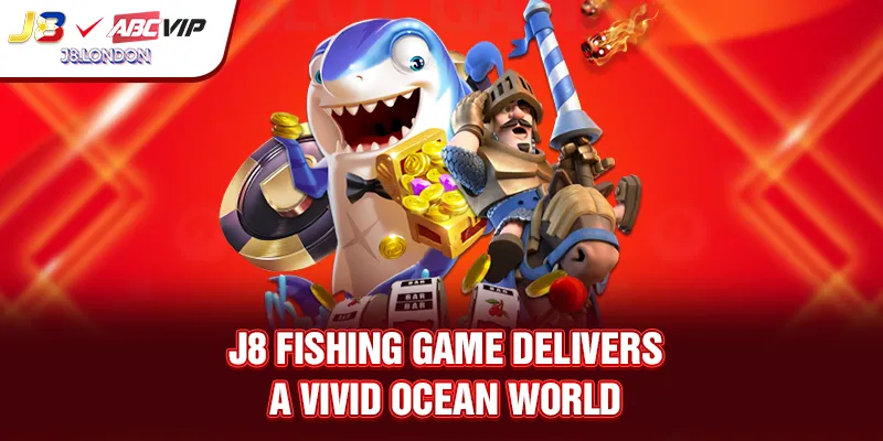J8 Fishing Game delivers a vivid ocean world