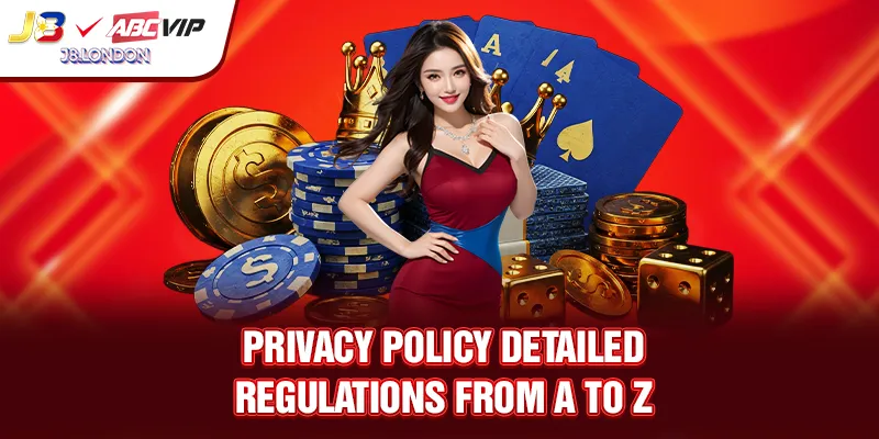 PRIVACY POLICY detailed regulations from a to z